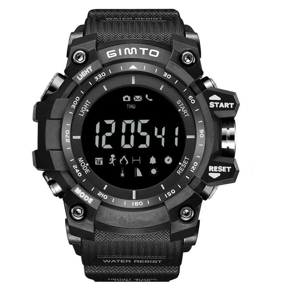 Sports watch men smart military wristwatch digital LED electronic waterproof
