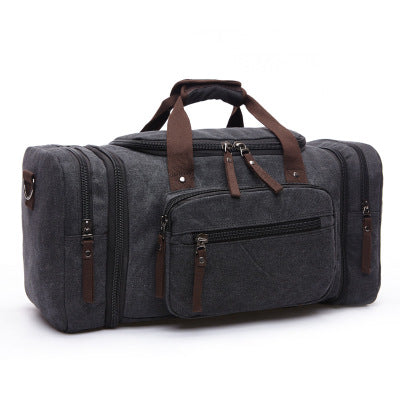 Luggage bag men large capacity multifunctional canvas travel bags