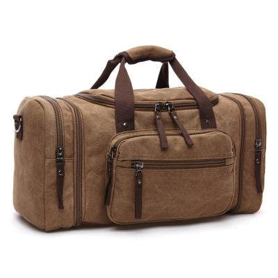 Luggage bag men large capacity multifunctional canvas travel bags