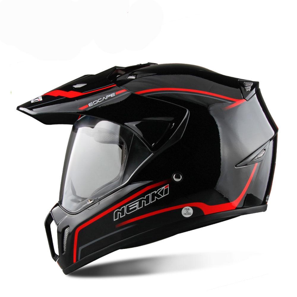 Black Full Face Motorcycle Helmet Off Road Downhill Riding Racing Motocross Helmets