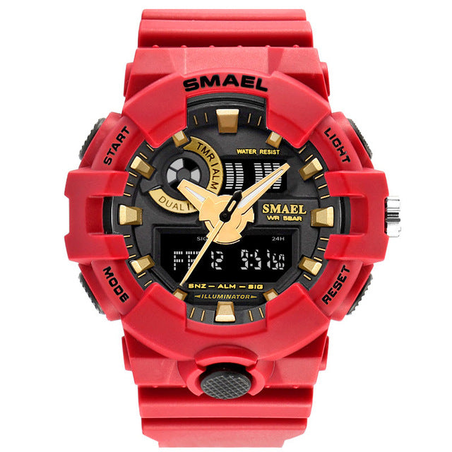 Men Sports Watches Military Watches Army Writwatch Digital LED 50m Waterproof