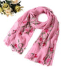 women scarf silk floral scarves shawls and wraps spring summer beach