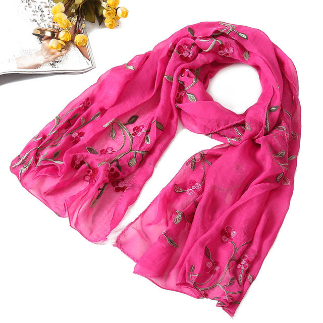 women scarf silk floral scarves shawls and wraps spring summer beach