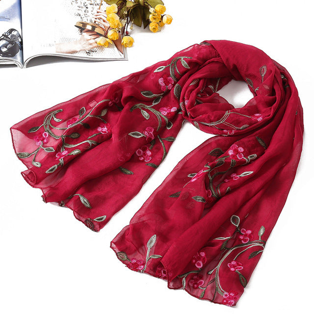 women scarf silk floral scarves shawls and wraps spring summer beach