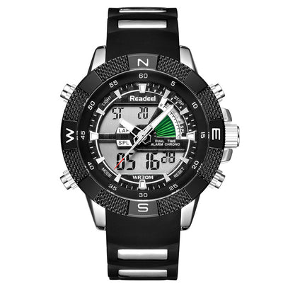 Men Sports Watches Military Wristwatches Waterproof Shock Led Digital Quartz