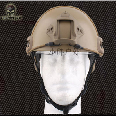 Military tactical airsoft helmet pararescue protective goggle jumper painball