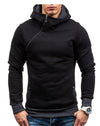 Sweatshirt hoodie men tracksuit fashion oblique zipper casual shirt