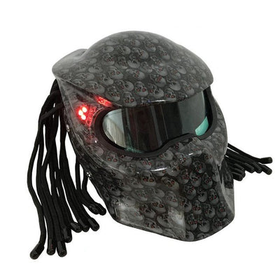Predators motorcycle helmet full face skull eagle fiberglass fancy vintage gifts