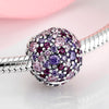 Real bracelet jewelry 925 silver jewelry colourful round beads pandora charms