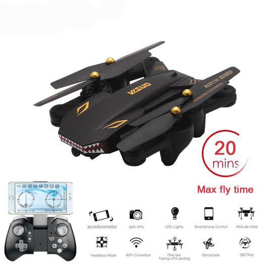 Selfie Drone Camera Helicopter wifi FPV XS809HW Upgraded RC Quadcopter