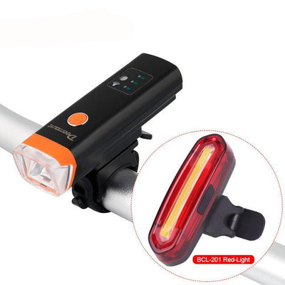 Bicycle light front light headlight LED Lantern Torch Cycling Light USB Charge Sensing Visible