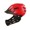 Kids bicycle helmet full face cycling helmets visor detachable children safety