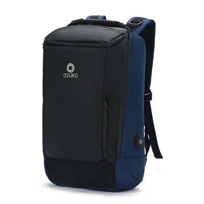 17inch Computer Laptop Backpack for Men USB Business Backpacks Multifunction bag