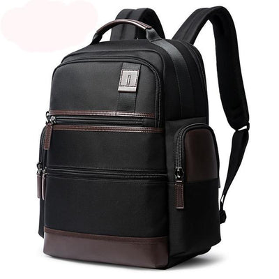 15.6 inch Laptop Backpack for Men USB Charge Trendy Business Bag American Design
