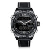 Men wristwatch leather digital sport watches outdoor clock relogio masculino