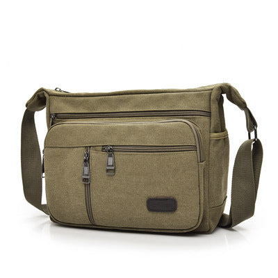 Canvas Bags for men shoulder bag two size casual travel