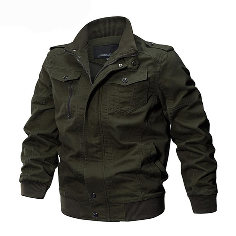 Military army men jacket cotton casual coat fashion pilot clothes