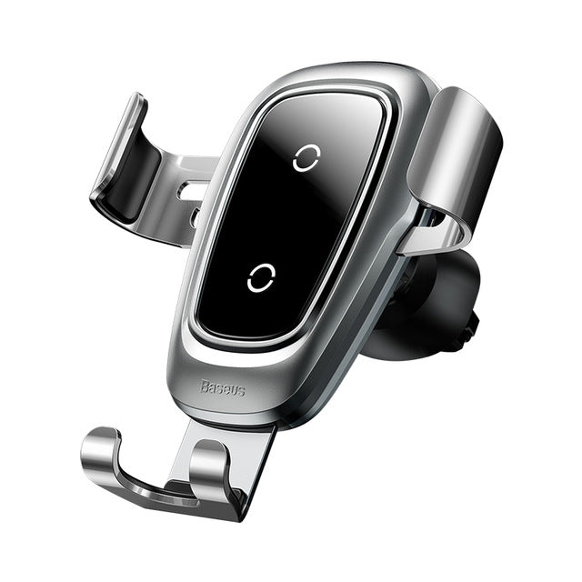 Car mount qi wireless charger charging holder stand for iPhone Samsung