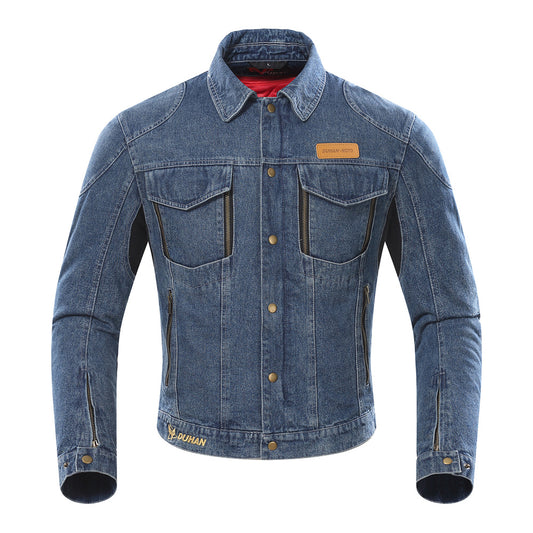 Motorcycle jacket men racing off road clothing jean breathable protective gear armor