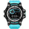 Sport digital watch men wristwatches running 50m waterproof big dial