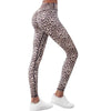 Fitness pants leopard print ladies leggings push up patchwork workout joggings