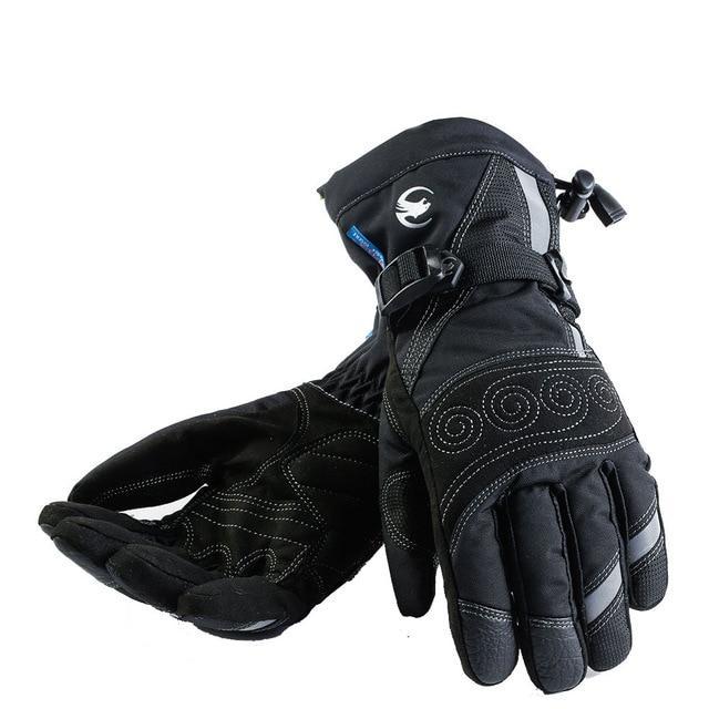 Winter motorcycle gloves warm riding gloves snowboard waterproof