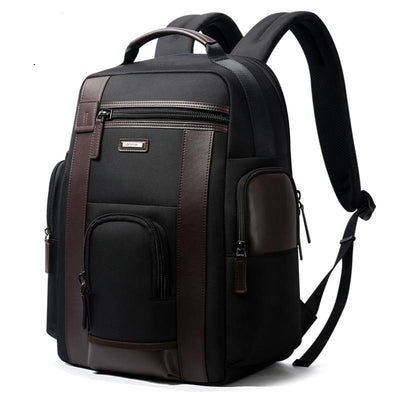 Laptop Backpack For Men Black Multi Pocket Business bag USB Charging