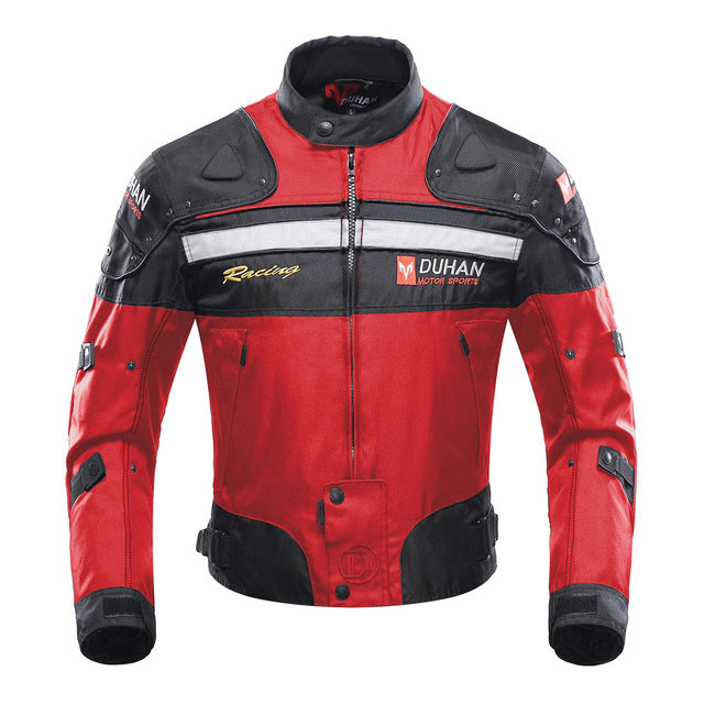 Men riding motorcycle jacket full body protective gear perfect moto clothing