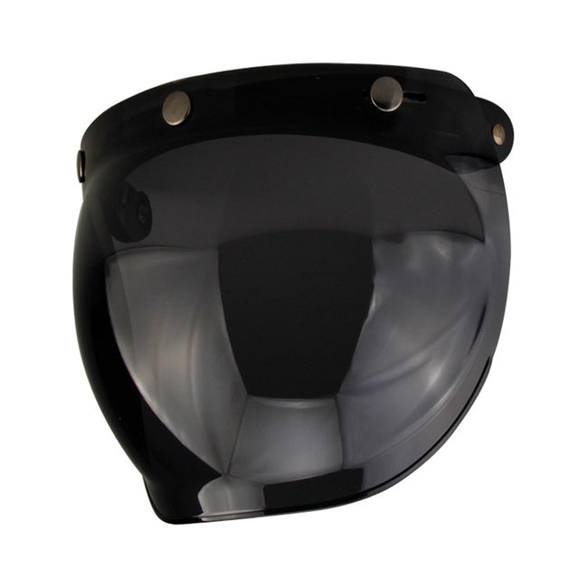 Vintage motorcycle helmet scooter cruiser chopper vespa helmets leather 3/4 open face