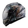 Cruiser full face motorcycle helmets chopper street bike racing clear lens