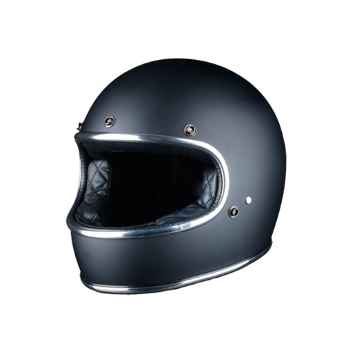 Vintage ghost helmet motorcycle helmets full face motorbike