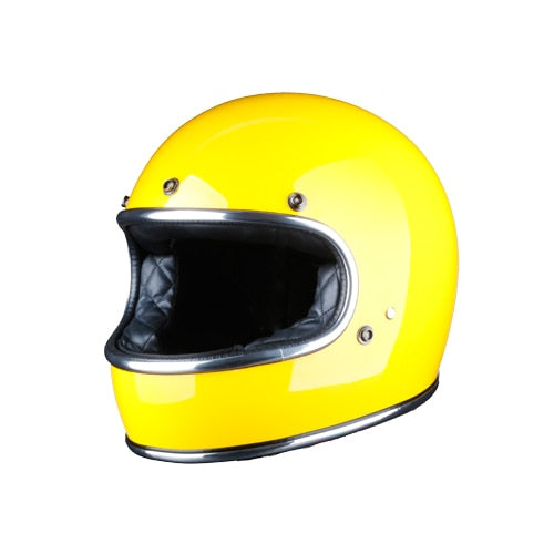 Vintage ghost helmet motorcycle helmets full face motorbike