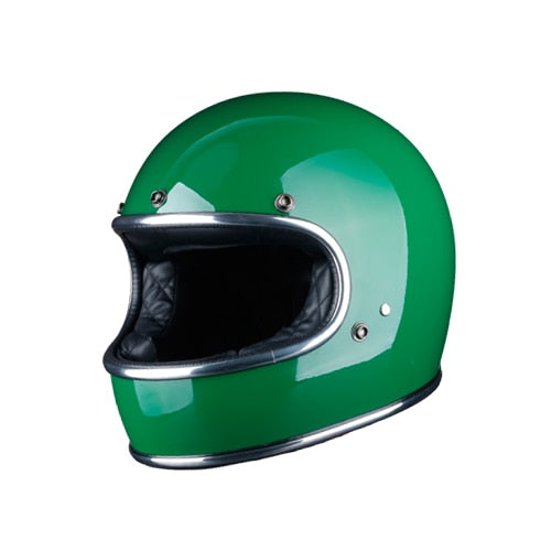 Vintage ghost helmet motorcycle helmets full face motorbike