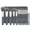 Professional makeup brush kits 15pcs soft eyebrow eyeliner foundation powder brushes