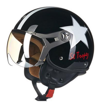Scooter motorcycle helmet vintage retro vespa biker chopper