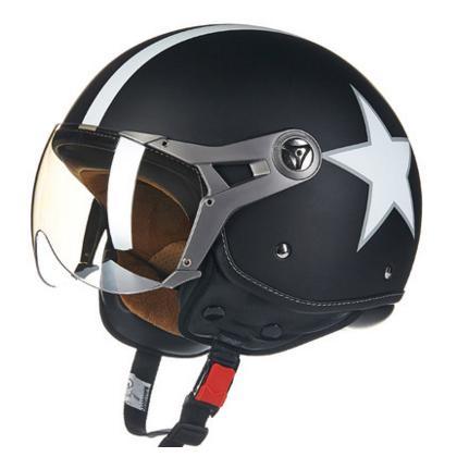 Scooter motorcycle helmet vintage retro vespa biker chopper