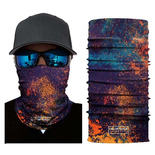 motorcycle skull mask face sport neck scarf ski hiking bike outdoor anti uv