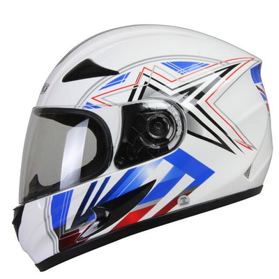 Motorcycle helmet skull style full face helmets men motorbike racing
