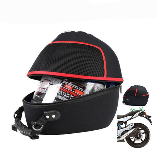 Motorcycle helmet bag knight rear seat saddle bags waterproof travel tourish
