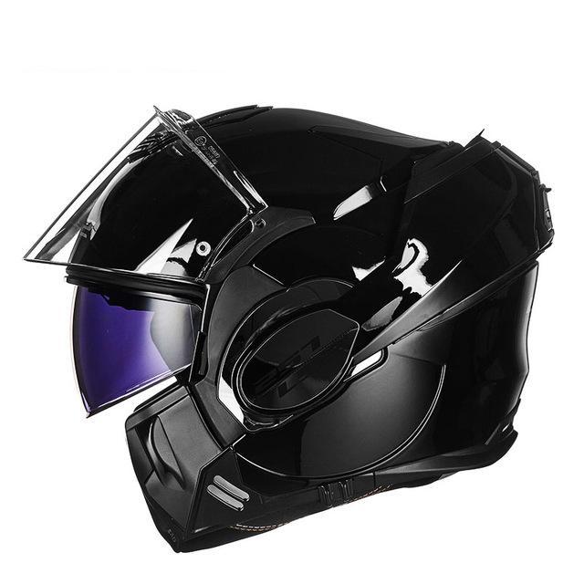 Flip up helmet motorcycle helmets full face double lens capacetes de motociclista