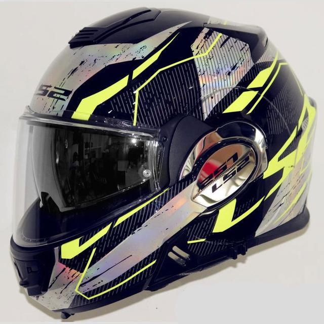 Flip up helmet motorcycle helmets full face double lens capacetes de motociclista