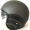 Vintage vespa helmet cruiser motorcycle half open face helmets scooter dot inner dark lens