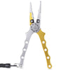 Fishing plier grip wire cutter light kit with pouch 3color