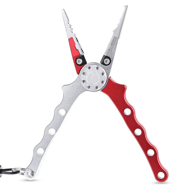 Fishing plier grip wire cutter light kit with pouch 3color