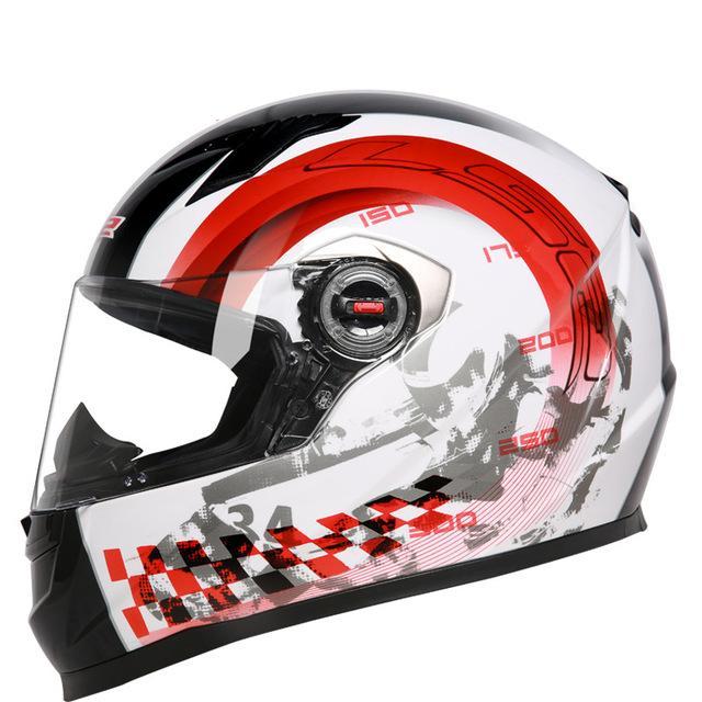 Riding helmet racing motorcycle helmets ABS protect red capacete de moto