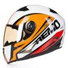 Racing motorcycle helmet chrome visor biker full face off road helmets
