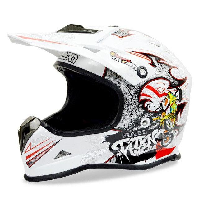 Electric motorcycle helmet off road Motocross motorbike safety army helmets