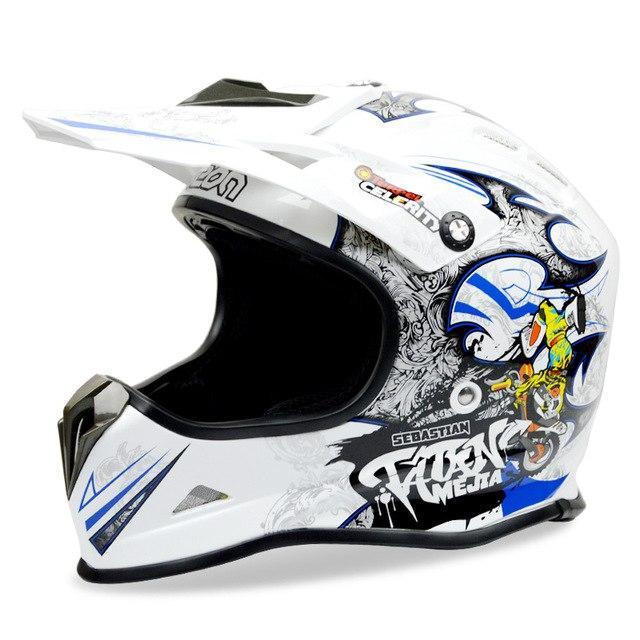 Electric motorcycle helmet off road Motocross motorbike safety army helmets