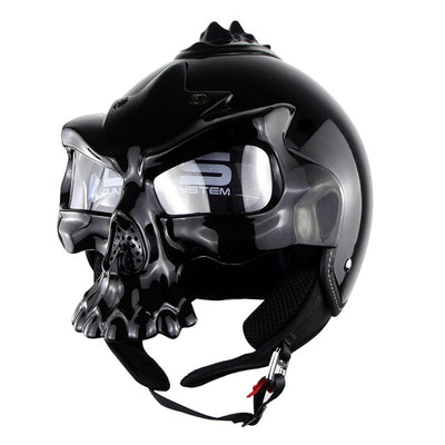 Universal motorcycle helmet skull locomotive cross country men women