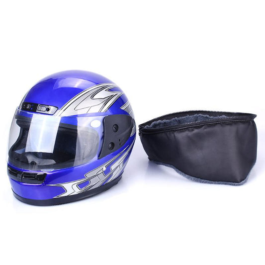Full face motorcycle helmet anti fog winter warm cold biker helmets
